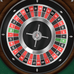American roulette wheel