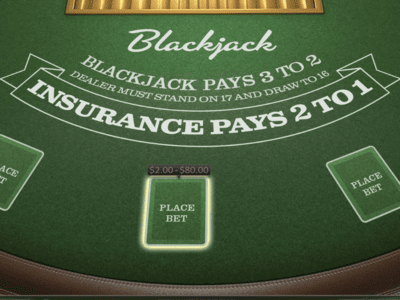 online blackjack table